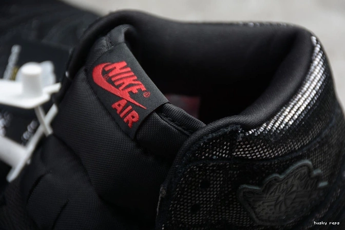 Rep Husky Retro 1 OG Black Red DC7071-001 Gym High Jordan Air 0803